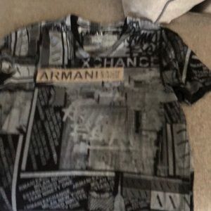 Men’s Armani exchange v neck t shirt